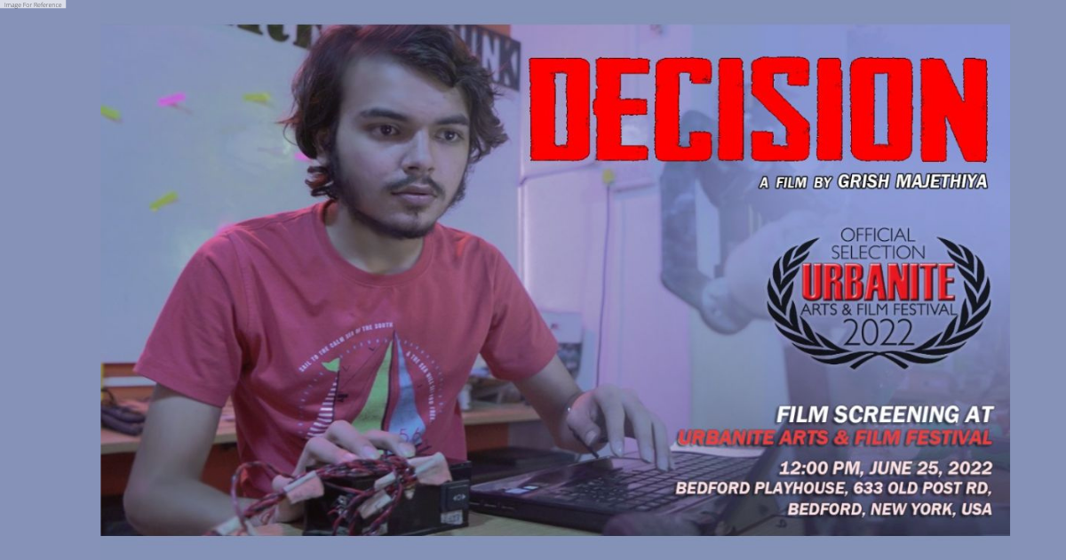 Teen Filmmaker Grish Majethiya's Short Film Screened At New York Based Film Festival